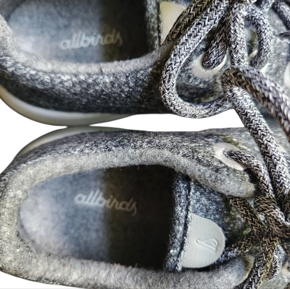 Allbirds WR Women's W10 Merino Wool Running Sneakers Washable Heathered Gray - Picture 5 of 9